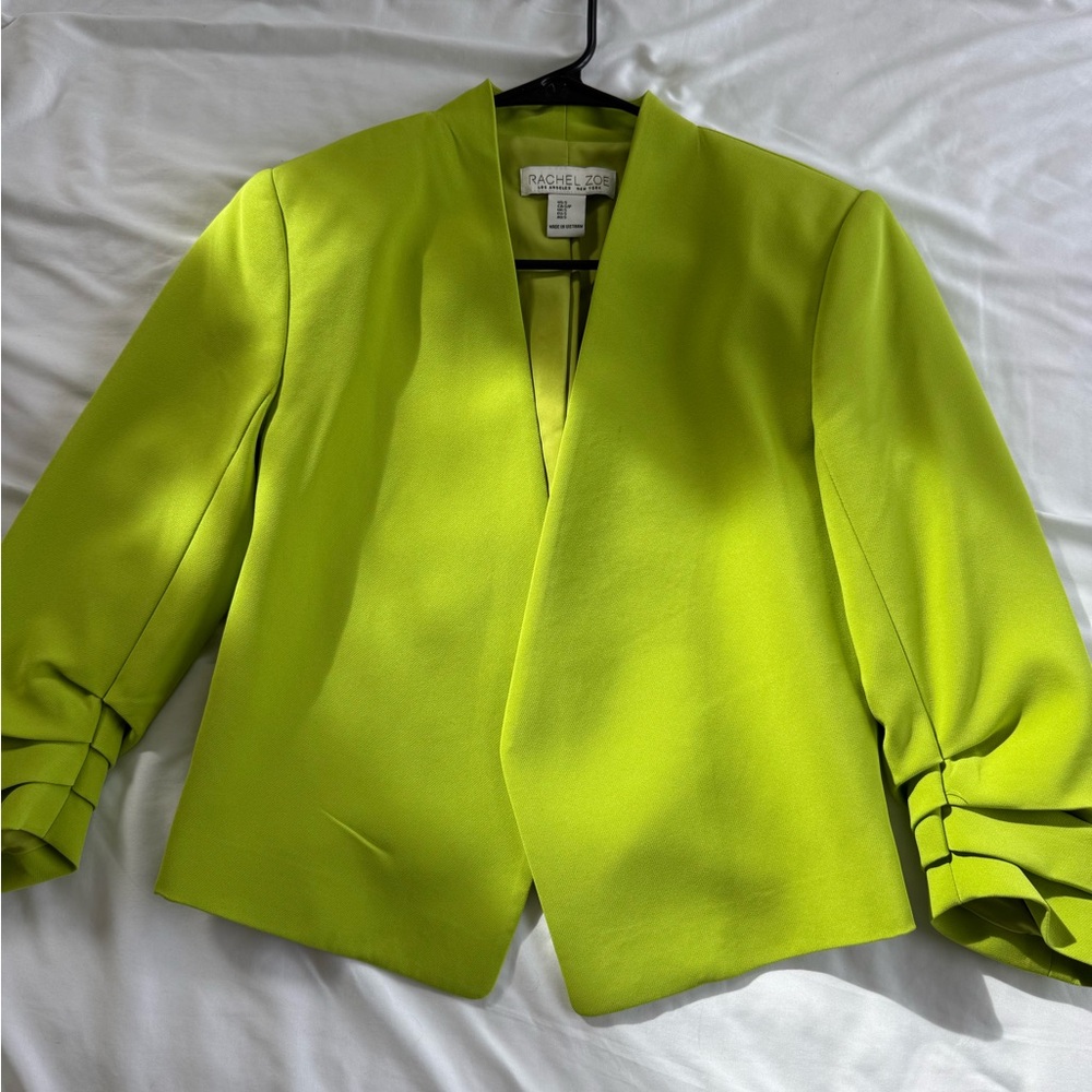Rachel Zoe Women's Bright Green Blazer